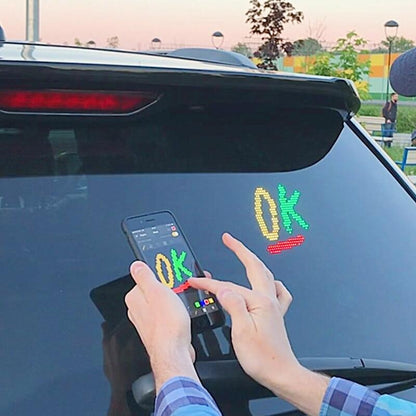 Fun Car Window LED Display!