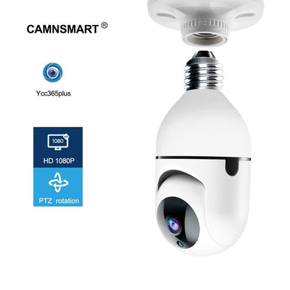 Light Socket 1080P Wifi Security Camera