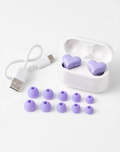 New Heart Shaped Bluetooth Wireless Headphones