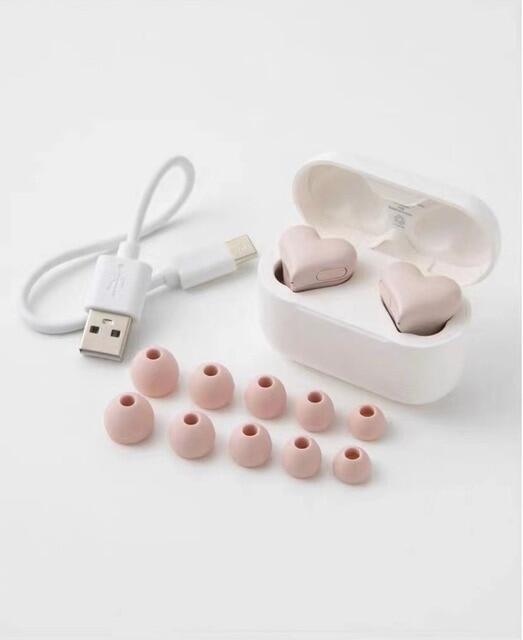 New Heart Shaped Bluetooth Wireless Headphones