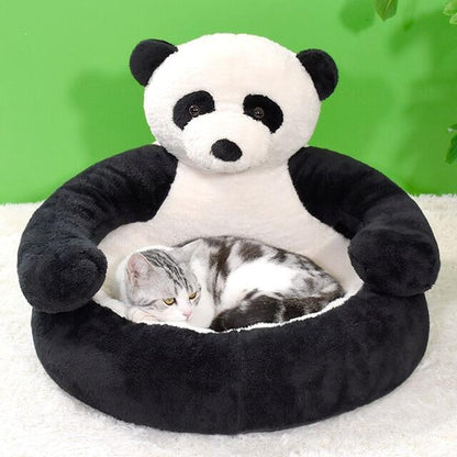 Cute Bear Shaped Small Dog/Cat Bed Plush