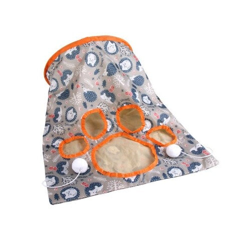 Cute Cat Tunnel Bag Pet Kitten Tunnel Interactive Toys