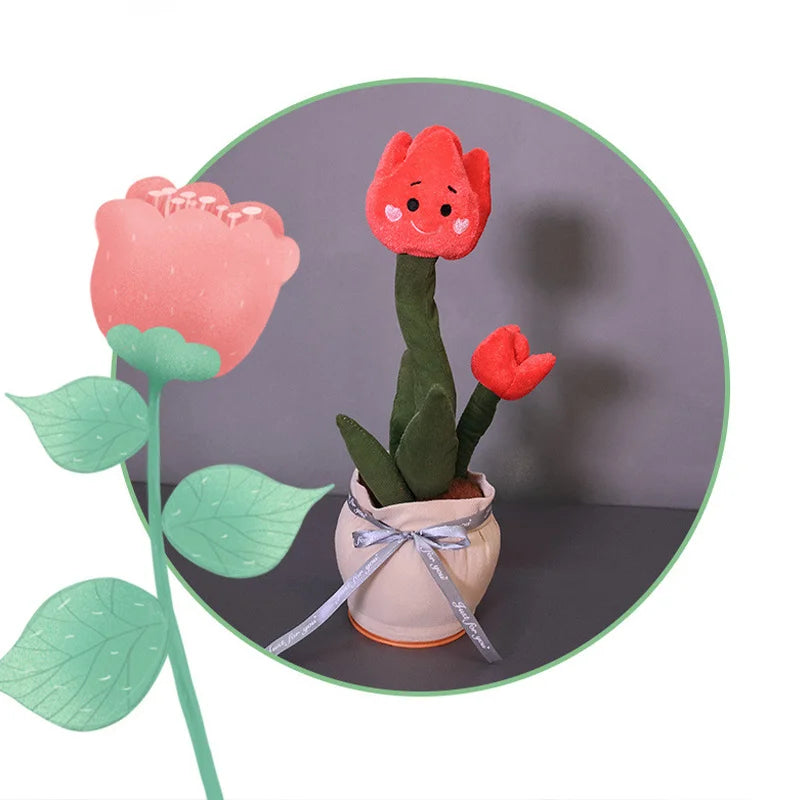 Cute Dancing Tulip Flower Plushie!