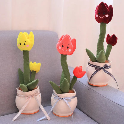 Cute Dancing Tulip Flower Plushie!