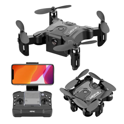 Cute 4K Mini Folding Drone Wifi Remote Control Aerial Photography/Four-Axis Helicopter