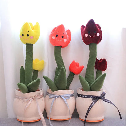 Cute Dancing Tulip Flower Plushie!