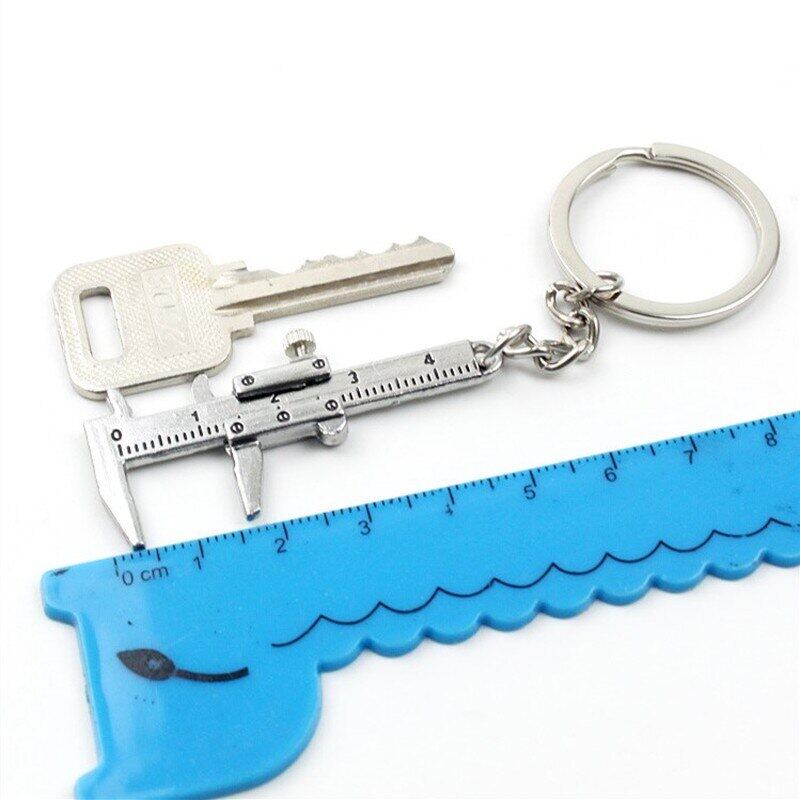 Mini Vernier Calipers Keychain 0-4cm