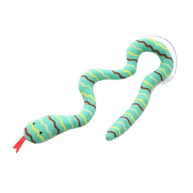 Cat Toys Catnip Plush Greedy Snake