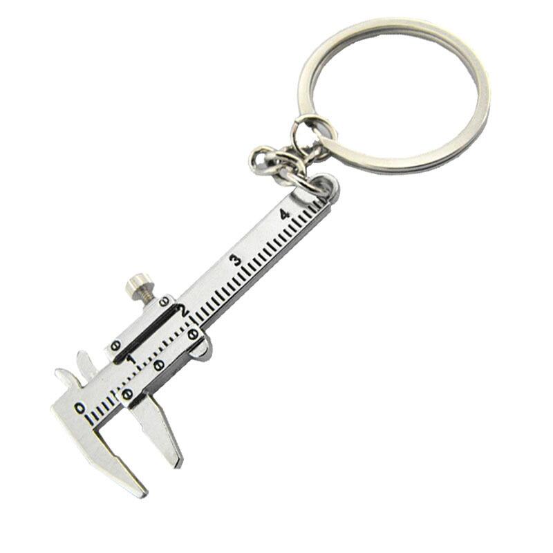 Mini Vernier Calipers Keychain 0-4cm