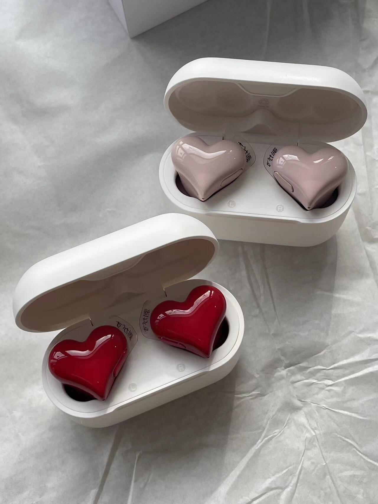 New Heart Shaped Bluetooth Wireless Headphones