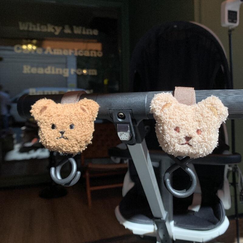 Bear Shaped Baby Stroller Accessories Hook!