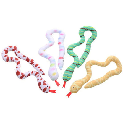 Cat Toys Catnip Plush Greedy Snake