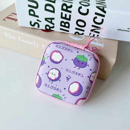 Adorable Cartoon Earbuds Case