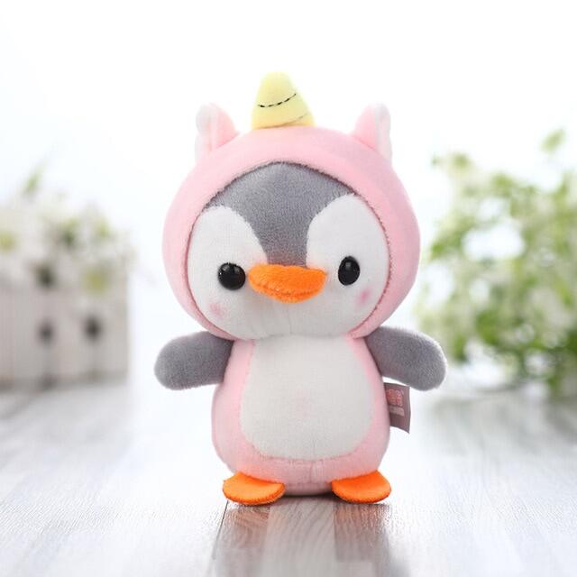 Penguin Plush Animal Pendant Key Chain