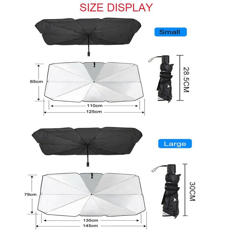 Car Front Windshield Sunshade Parasol