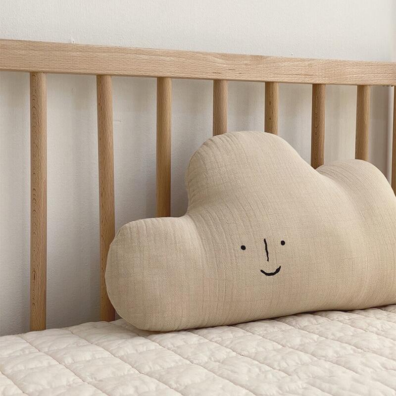 Cartoon Sun/Cloud/Moon Baby Comfort Pillow