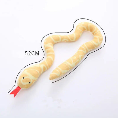 Cat Toys Catnip Plush Greedy Snake