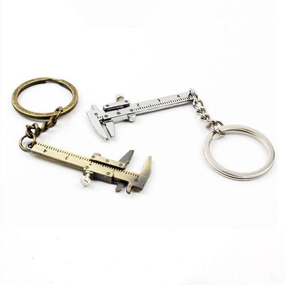 Mini Vernier Calipers Keychain 0-4cm