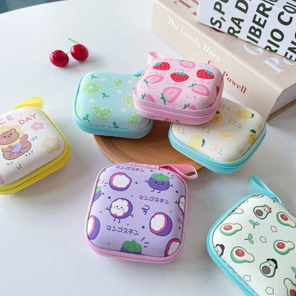 Adorable Cartoon Earbuds Case