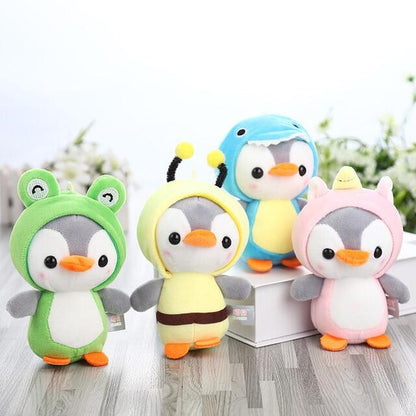 Penguin Plush Animal Pendant Key Chain